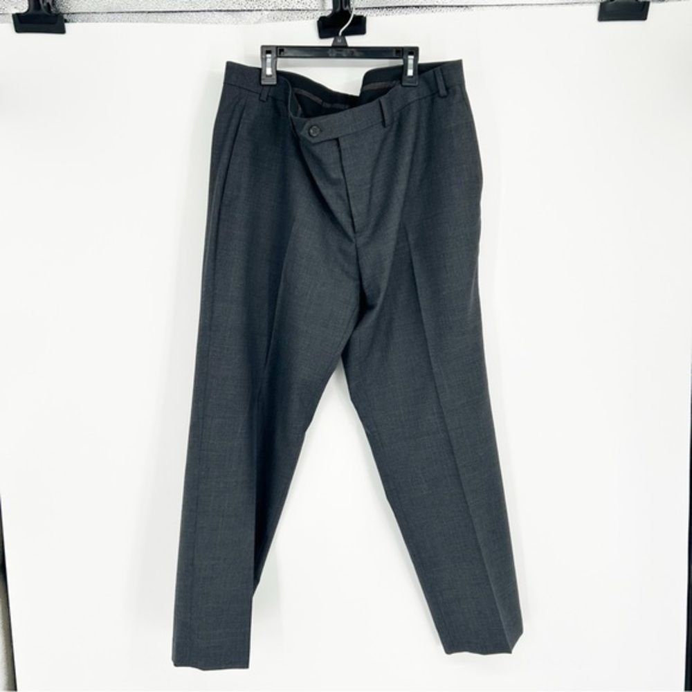 Lauren Ralph Lauren Gray 100% Wool Trousers Size 38x29
